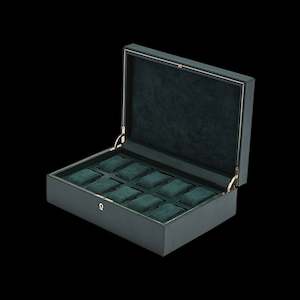 Menswear: Wolf - Watch Box British Racing Green 10 Slot