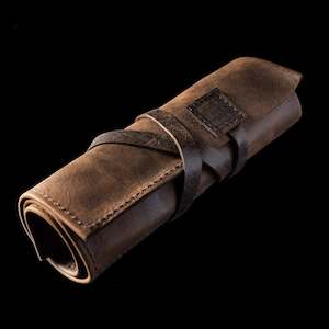 Watch Roll - Calibre Leather 5 Slot Chocolate