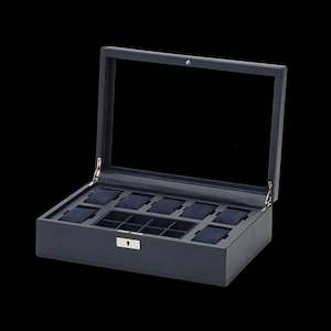 Menswear: Watch Box - Howard Navy 7 Slot