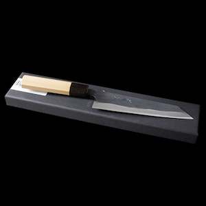 Hand Forged Japanese - Seisuke Blue Steel No.1 Bunka 180mm with Magnolia Handle