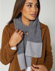 Stella + Gemma | Scarf | Grey Chenille