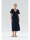 Clothing: Staple The Label | Echo Midi Dress | Navy