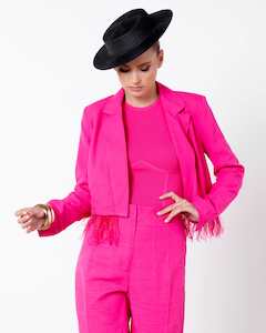 Clothing: Fate + Becker | Enchanted Jacket | Fuchsia