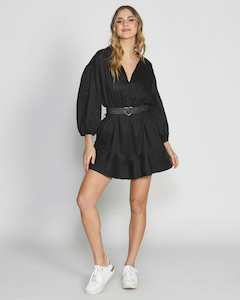 Sass | Lila Playsuit | Black