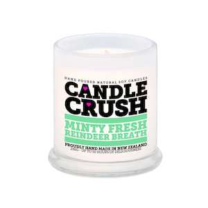 Candle Crush | Minty Fresh Reindeer Breathe Scented Candle