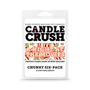 Candle Crush | A Night at the Movies - Chunky 6 Pack Soy Wax Melts