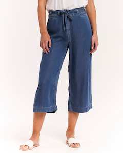 Betty Basics | Daisie Lyocell Denim Pants | Mid Blue