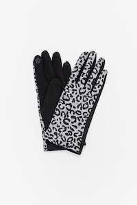 Clothing: Antler | Cheetah Gloves | Grey