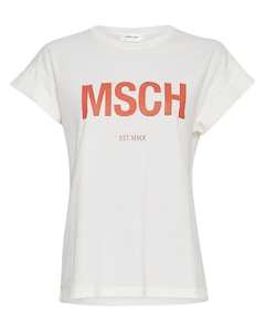 Clothing: MSCH | Egret/A Glaze STD Tee | MSCH Logo