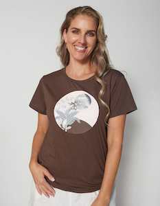 Stella + Gemma | Tee | Chocolate Tulleries Umber