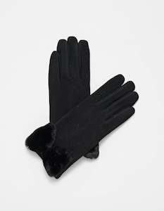 Clothing: Stella + Gemma | Gloves | Black with Bow