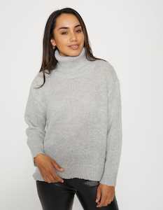 Stella + Gemma | Goldie Jumper | Silver Grey