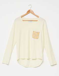 Stella + Gemma | Long Sleeve Top V-Neck | Honey Gingham