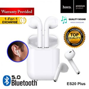 Computer maintenance service - including peripherals: HOCO ES20 Plus Twins Bluetooth Earphones 3D Stereo Sound True Wireless Sport Earbuds Touch Control Earpieces