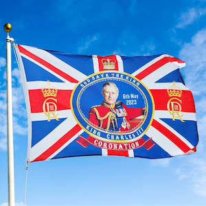 Flag or banner: Coronation Flag NZ Half Price