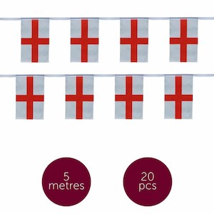 England Flag Bunting 5 Metres