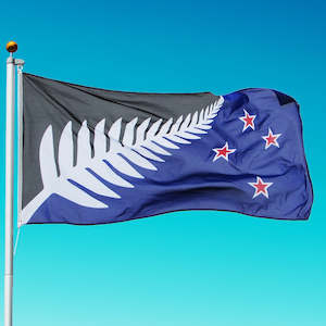 Kyle Lockwood Silver Fern Flag Premium Quality