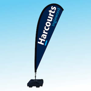 Harcourts Flag - Large Teardrop Flag Kitset