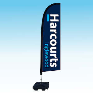 Harcourts Flag - Large Feather Flag Kitset