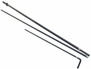 Rectangle Flag Poles Medium 3m