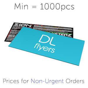 Flag or banner: Large Volume Flyer Order - 210x99mm - DL