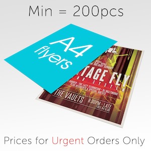 Urgent 3-Day Flyer Order - 210x297mm - A4