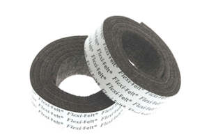 Flet Pad: 5005: INDUSTRIAL STRENGTH ADHESIVE FELT ROLL (25MM X 914MM)