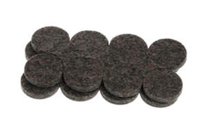 5002: Industrial Strength Adhesive Felt Discs 25mm