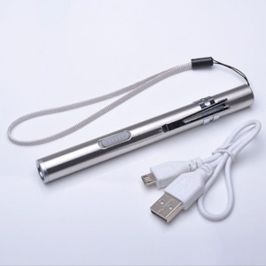 Internet only: Led mini moon light flashlight USB charging interface portable long-range flashlight