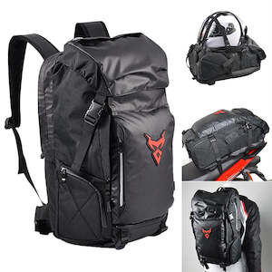 Internet only: Multifunctional Motorcycle Travel Backpack Shoulder Helmet Bag