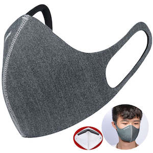 Internet only: ROCKBROS Cycling Ear Mounted Masks Motorcycle Running Anti Haze PM2.5 Bicycle Mask Windproof Mask