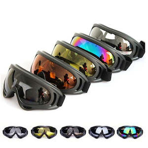 Internet only: X400 UV Tactical Bike Goggles Ski Skiing Skating Glasses Sunglasses