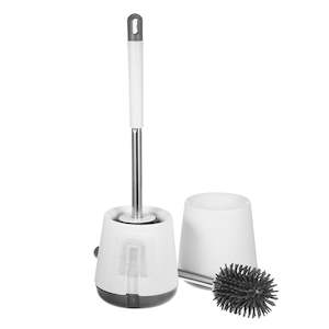 Toilet Brush Floor-standing Wall-mounted Base Cleaning Brush for Toilet Househol…