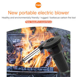 Internet only: BBQ Fan Air Blowers Handheld Electric Bentilator Bellows For Barbecue Outdoor Camping Picnic