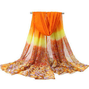 Internet only: Women Printing Chiffon Scarves Shawls Casual Outdoor Soft Scarf