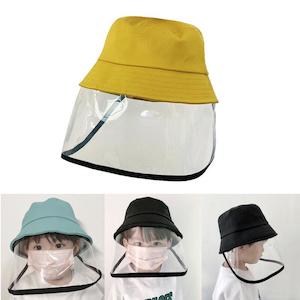 ZANLURE Children Anti-Fog Saliva Dustproof Protective Fisherman Bucket Hat Trans…