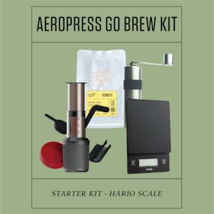 Aeropress Go Brew Kit w/ Hario Scales