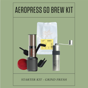 Aeropress Go Brew Kit w/ Hand Grinder