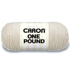 Caron One Pound Yarn Off White Pack of 2 *Pre-order*