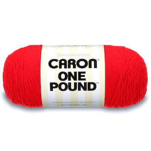 Caron One Pound Yarn Scarlet Pack of 2 *Pre-order*