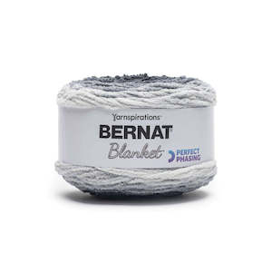 Bernat Blanket Perfect Phasing Yarn Deep Black