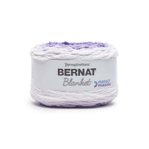 Bernat Blanket Perfect Phasing Yarn Dark Orchid