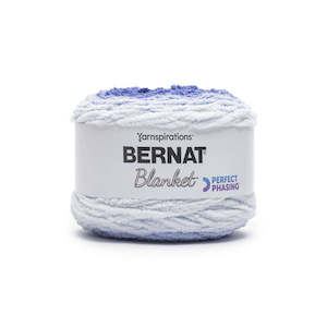 Bernat Blanket Perfect Phasing Yarn Dark Blue