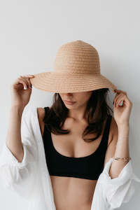 Clothing: So Shady Woven Natural Hat