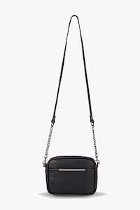 Cult Crossbody with Chain Black Bag