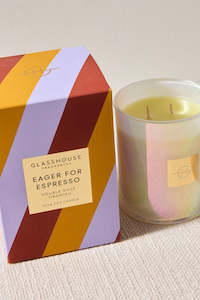 Clothing: 380g Triple Scented Eager for Espresso Limited Edition Candle