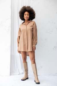 Clothing: Found Earth Shirt Dress