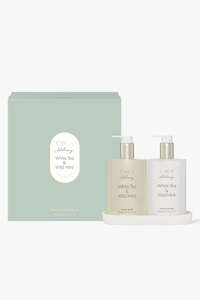 Alchemy White Tea + Wild Mint Hand Care Set