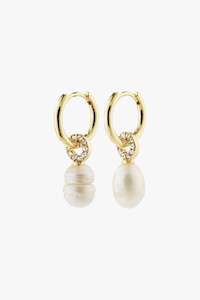 Baker Freshwater Pearl Gold Plated Earrings