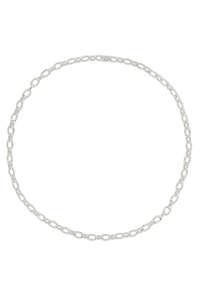 Mini Link Silver Chain EOL Necklace 43cm